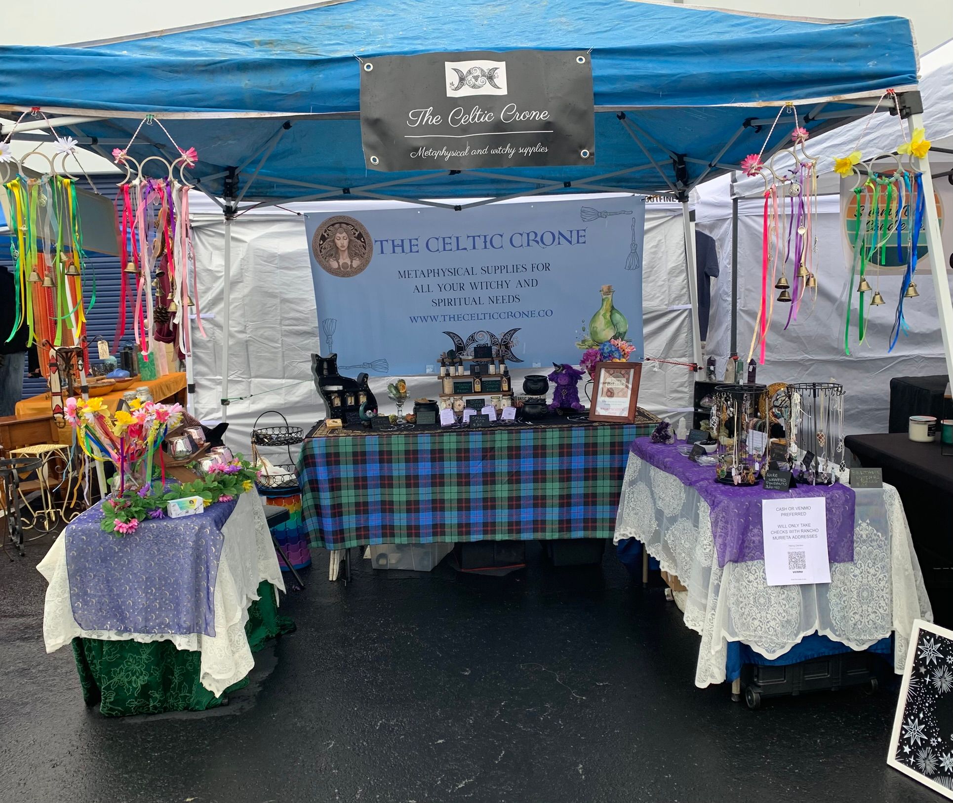 Bliss Marketplace booth